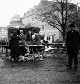 Marknad på Trädgårdstorget, 1926