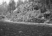 Sediment fylld svacka på Kilsbergssluttningen, 1960-tal