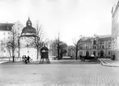 Kvarnen sedd från Trägårdstorget, 1922