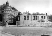 Örebro kvarn under rivning, 1926