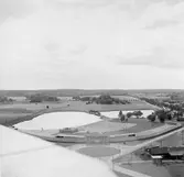 Vy över gamla Gustavsvik, 1942