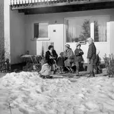 Uteplats i Rosta, 1960-tal