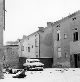 Gårdsinteriör vid Jakobsgatan, 1970