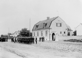 Soldathemmet vid före detta Svea trängkår, 1915