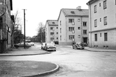 Hus vid Norensbergsgatan mot Wadköping, efter 1967