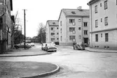Hus vid Norensbergsgatan mot Wadköping, efter 1967