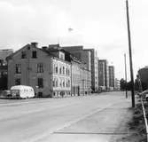 Hyreshus på Fabriksgatan, 1975