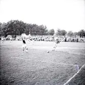 IFK:s A-lag. Pågående match. Från Kalmar läns tidning.