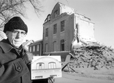 Rivning av Johanna Nilssons minne, 1983