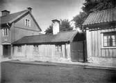 Trähus på Kyrkogårdsgatan 25, 1930-tal