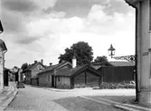Kyrogårdsgatan vid Källgränd,  1930-tal