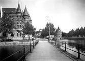 Bro mot slottet från Frimurarholmen, 1920-tal