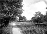 Stig till vaktmästarbostaden på Slussholmen, 1932
