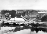 Utsikt mot väster från Örebro slott, 1900 ca