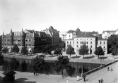Sparbanken och teatern, före 1934