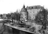 Örebro slott med del av slottsparken, efter 1926