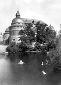 Svanar vid Örebro slott, 1920-tal