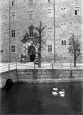 Yttre borggården på Örebro slott, 1920-tal