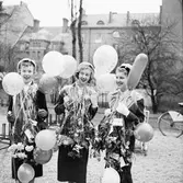 Realexamen på flickläroverk, 1955