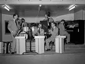 Stährings orkester i Folkets Park, hösten 1953