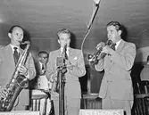 Stährings orkester i Folkets Park, hösten 1953