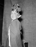 Skådespelare i Thespis uppsättning av Hennes lilla Majestät, juni 1954