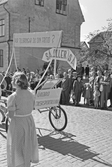 Örebro frisksportklubb på Barnens dag, juni 1953
