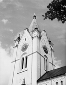 Tornet på Nora kyrka, 1951