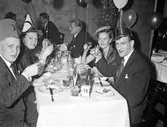 Nyårsafton på Nora Stadshotell, 1953