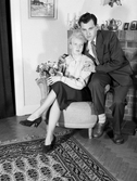 Förlovningsbild, augusti 1952