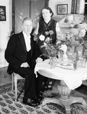 Silverbröllop hos familjen Liedström, 1952-10-19