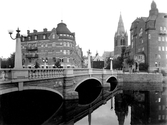 Vy från Vasabron mot öster, 1930-tal