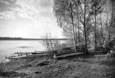 Sjön Lången vid Gottsäter, 1935