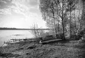 Sjön Lången vid Gottsäter, 1935