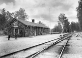 Sveriges äldsta järnvägsstation, 1938