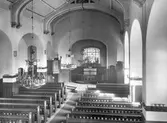 Interiör från Hackvads kyrka, 1930-tal