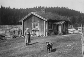 Den så kallade getstugan vid Lekhytteklint, 1930-tal