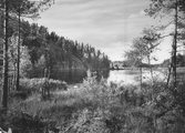 Rövarberget och sjön Noren, 1943