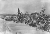 Vy mot Närkes kils kyrka, 1930-tal