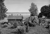 Stuga vid sjön Teen i Kvistbro, 1930-tal