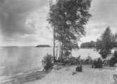 Västra stranden på Vinön, 1930-tal