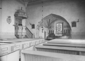 Interiör från Mosjö kyrka, 1930-tal