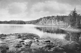 Björktjärns utlopp i Falkasjön, 1930-tal