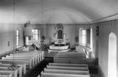 Interiör från Tysslinge kyrka, 1930-tal