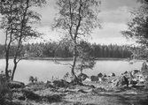Södra Ånnabodasjön i Tysslinge, 1930-tal