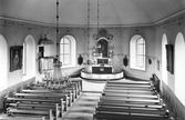 Interiör från Vintrosa kyrka, 1930-tal