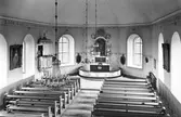 Interiör från Vintrosa kyrka, 1930-tal