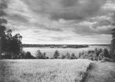 Vy över Väringen mot Ödeby, 1930-tal