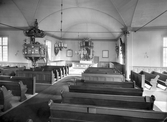 Interiör från Bjurtjärns kyrka, 1938