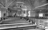 Interiör från Grythyttans kyrka, 1933